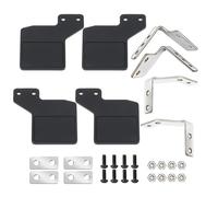 RC Accessories Compatible With TRX4M For Defender 1/18 RC Crawler Car Accessories Rubber Mud Flaps Front Rear Mudguard Fenders With Metal Bracket