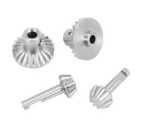 RC Accessories Compatible With WPL B24 B36 C14 C24 For MN D90 For MN99S Upgrade Parts 4Pcs Steel Front And Rear Axle Gear Drive Shaft Gears Set
