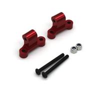 RC Accessories Compatible With Yikong YK4082 Yk4083 V3 1/8 Remote Control For Climbing Bike Metal Fittings Front And Rear Upper Tie Rod Fixed For Seat(Red)