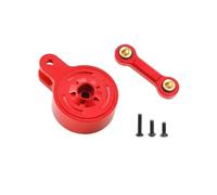 Rc Accessories For Arrma For Big For Rock For Granite For Kraton For Outcast For Senton 1/10 3S 4S Metal 23T 25T Servo Saver With Fixed Link(Blue,23T)
