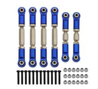 Rc Accessories For Arrma For Granite For Senton For Vorteks For Typhon For Big For Rock 1/10 Metal Tie Rod Link Set RC Car Upgrade Parts(Blue,Set)