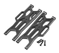 Rc Accessories For Arrma For KRATON 4X4 4S V2 For BLX For OUTCAST 1/10 Metal Front Suspension Arms For Swing Arm ARA330711 RC Car Upgrade Parts(Black)