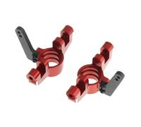 Rc Accessories For Arrma For Mojave 1/8 For Kraton For Outcast 1/10 4S 4X4 For BLX Metal Steering Steering Blocks RC Car Upgrade Parts(Red)