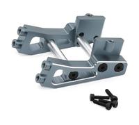 Rc Accessories For Arrma For Typhon For Grom 223S For BLX MEGA 1/14 Metal Rear Wing Mount Set RC Car Upgrade Parts Accessories(Gray)