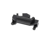 Rc Accessories For Axial For Capra For Currie F9 SuperShafty CP44 1/10 Aluminum Rear Upper Link Riser Mount RC Crawler Portal Axle Upgrade(Black)