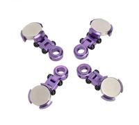 Rc Accessories For Axial For SCX10 For D90 For HSP 1/10 Magnetic Stealth Invisible Body Shell Mount Kit RC Car Upgrade Parts Accessories Replacement(Purple)