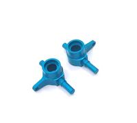 Rc Accessories For MINI-Q For Racing 1/28 2Pcs Metal Front Steering Cup Remote Control Car Upgrade Accessories(Blue)