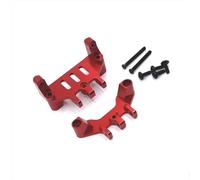 Rc Accessories For MN For MN128 MN86 G500 Metal Front And Rear Linkage Seats Steering Gear Fixed RC Car Upgrade Parts(Red)