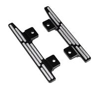Rc Accessories For MN For MN82 LC79 For MN78 1/12 Aluminum Side Pedal Modification Left Right Foot Pedals RC Crawler Car Replacement Upgrade Parts(Black)