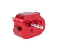 Rc Accessories For MN For MN82 LC79 For MN78 For MN168 For MN99s V2 1/12 RC Car Metal Medium Wave Box Gear Cover Upgrade Gearbox Frame Assembly(Red)