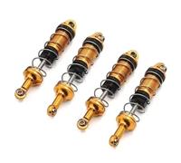 Rc Accessories For SCY 16101 16102 16103 1/16 Metal Shock Absorber Damper RC Car Upgrades Parts Accessories(Yellow)