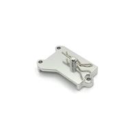 Rc Accessories For SCY 16101 16102 16103 16104 16106 16201 1/16 Metal Servo Mount Plate Holder RC Car Upgrade Parts Accessories(Silver)