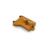 Rc Accessories For SCY 16101 16102 16103 16104 16106 16201 1/16 Metal Servo Mount Plate Holder RC Car Upgrade Parts Accessories(Yellow)
