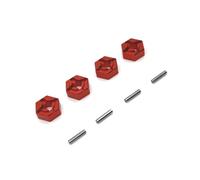 Rc Accessories For SCY For MJX For JJRC 1/14 1/16 Metal Upgrade 12mm Hexagonal Joint RC Car Parts(Red)