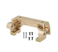 RC Accessories For Traxxas For TRX-4 1/10 RC Crawler Heavy Duty Brass Front Bumper Servo Mount Truck Hop For Up Option Parts