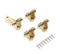 Rc Accessories For Traxxas For TRX4 1/10 4pcs Brass Front And Rear Axle Mount Set Suspension Links Stand Holder 8227 RC Crawler Car Upgrade Parts