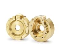 Rc Accessories For TRX4 1:10 Brass Balance Weight Portal Drive Housing Heavy Duty Wheel Hubs Kit Parts Upgrade Accessories Replacement(1Pair)