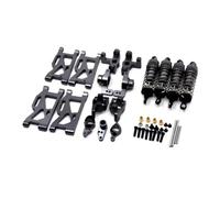 Rc Accessories For Wltoys 144001 1:14 Metal Steering For Swing Arm Base C Rear Hub For Seat Shock Absorber RC Car Upgrade Parts(Light Grey)
