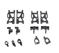 Rc Accessories For Wltoys For 144001 1/14 Metal Steering For Swing Arm Base C Rear Hub For Seat Assembly RC Car Upgrade Parts Accessories Replacement(Metallic)
