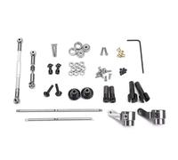 Rc Accessories For WPL For B14 B24 B16 B36 C14 C24 Q62 Q63 Upgrade Metal Gear Bridge Axle With Screws RC Truck RC Car Parts