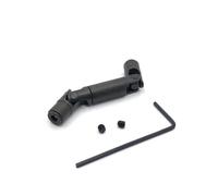 Rc Accessories For WPL For D12 1/10 C14 C24 C34 B14 B16 B26 For HengLong For FeiYu For Jjrc 1/16 For MN 1/12 Upgrade Metal Drive Shaft RC Car Parts(Black)