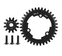 Rc Accessories For X-Maxx For 6S 77076-4 8S 77086-4 1/5 Steel M1.5 12T Motor Gear And 35T Spur Gear RC For Monster Truck Model Upgrade Parts