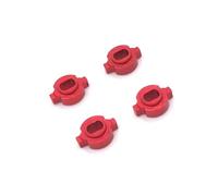 Rc Accessories For ZERO-Z For Kyosho For MINI-Z MR-03 1/28 4Pcs Metal Bond Changeover Adapter RC Car Wheel Hub(Red)