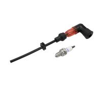 Rc Accessories Parts For Zenoah Cy For Hpi For Rofun For Km For Rovan For Baja Lt For Dbxl Fg Goped For Redcat 1/5 RC Car Part Ignition Coil And For Spark Plug(Red2)