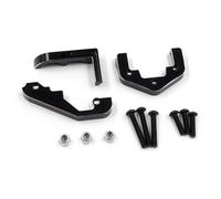 Rc Accessories Parts Gearbox Reinforcement Plate Set Aluminum For Tamiya Ta01 Ta02 Df-01 Top Force Manta For Ray 1/10 RC Car Upgrades Parts(Black)
