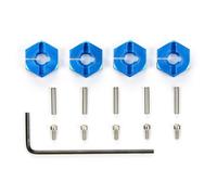 Rc Accessories Parts Wheel Hub Aluminum Clamp Type 4mm Thick For Tamiya 1/10 Remote Control Car Upgrades Parts Accessories