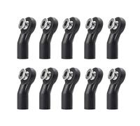 RC Accessory Compatible With Axial For SCX10 For Wraith 1/10 RC For Model Car Upgrade Parts 10 Pcs Plastic Steering Link Rod Ball Head M3 Joint End