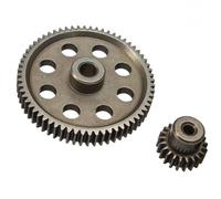 RC Accessory Compatible With HSP 1/10 RC Cars Trucks & Motorcycles Part 11164 Differential Metal Gears Spur Diff Main 64T Gear Motor Pinion Cogs