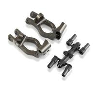 RC Accessory Compatible With Kyosho For MP9 MP10 1/8 RC Car Upgrade Parts Accessories 2pcs Metal 17.5 Degrees C-Hub Carrier Caster Block IFW474