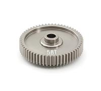 RC Accessory Compatible With TAMIYA For TT01 TT-01 51004 53665 1/10 RC Cars Upgrade Parts Accessories 55T 58T 61T For High Speed Spur Gear(58mm)