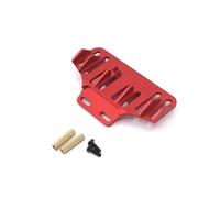 RC Accessory Compatible With WLtoys 284131 For K969 K979 K989 K999 P929 P939 For MINI-Q For MINI-Z Q8 Q9 1/28 RC Cars Parts Metal Upgrade Rear Bumper(Red)