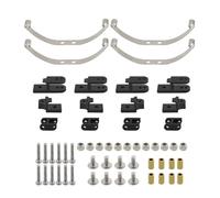 RC Accessory Compatible With WPL B24 4WD 1/16 RC Car Upgrade Parts 1 Set For Leaf For Spring Damping Suspension Accessories(Black)