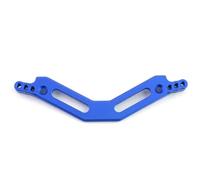 RC Accessory For Arrma 1/10 For Kraton For Granite For Big For Rock For Senton 4x4 3s For Blx Rc Metal Front Rear Shock Tower Absorber Bracket Plate(Blue,Rear)
