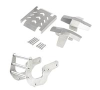 RC Accessory For LOSI For LMT For 4WD RC Car Upgrade Parts Accessories Metal Front Bumper And Chassis Armor Axle Protector Modified Parts