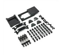 RC Accessory For MN MN168 For MN78 Model 1/12 Remote Control Vehicle RC Car Parts Metal Upgrade Vulnerability Kit Modification Accessories(Black)
