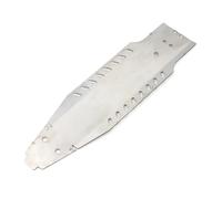 RC Accessory For Tamiya For BBX BB01 Stainless Steel Chassis Armor Skid Plate Axle Protector 1/10 RC Car Upgrade Parts Accessories(Size2)