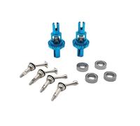 RC Accessory For WLtoys 1/28 K969 K979 K989 K999 P929 P939 284131 RC Parts Metal Upgrade Ball Differential Extended Drive Shaft Modified Parts(Blue)