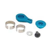 RC Accessory For WLtoys 12428 12423 1/12 RC Parts Aluminum Alloy Steering Servo Horn Arm 0033 Crawler Short Course Truck Upgrade Parts(F)