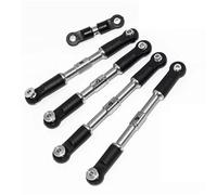 RC Adjustable Pull Rod Compatible With Arrma 1/7 For Infraction For Limitless For Felony 1/8 For Typhon 5pcs Turnbuckles Camber Links Toe Links Set Linkage Parts