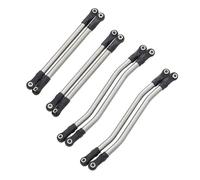 RC Adjustable Pull Rod Compatible With Axial For Capra 1/10 RC Car Part Accessories Replacement Parts Upgrade Metal Steering Link Rod Set
