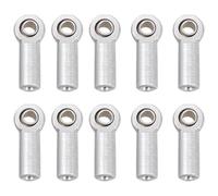 RC Adjustable Pull Rod Compatible With Axial For SCX10 D90 D110 For Tamiya CC01 1/10 RC Car Crawler 10Pcs Metal M3 Link Tie Rod End Ball Joint