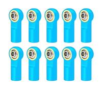RC Adjustable Pull Rod Compatible With Axial For SCX10 D90 D110 For Tamiya CC01 1/10 RC Car Track Car 10Pcs Metal M3 Link Rod Tie Rod End Ball Joint