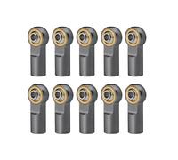 RC Adjustable Pull Rod Compatible With Axial For SCX10 For Tamiya CC01 1/10 RC Crawler Parts Metal M4 Link Tie Rod End Ball Joint Shock Absorber Linkage Joints