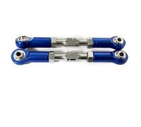 RC Adjustable Pull Rod Compatible With LOSI For Baja For Rey 4WD 1/10 RC Car Part 2pcs Aluminum Alloy Durable Steering Link Linkage Tie Rod