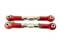 RC Adjustable Pull Rod Compatible With LOSI For Baja For Rey 4WD 1/10 RC Car Part 2pcs Aluminum Alloy Stronger Steering Link Linkage Tie