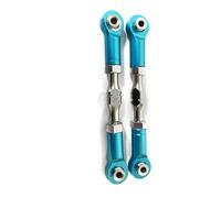 RC Adjustable Pull Rod Compatible With LOSI For Baja For Rey 4WD 1/10 RC Car Part 2pcs Aluminum Alloy Stronger Steering Link Linkage Tie Rod